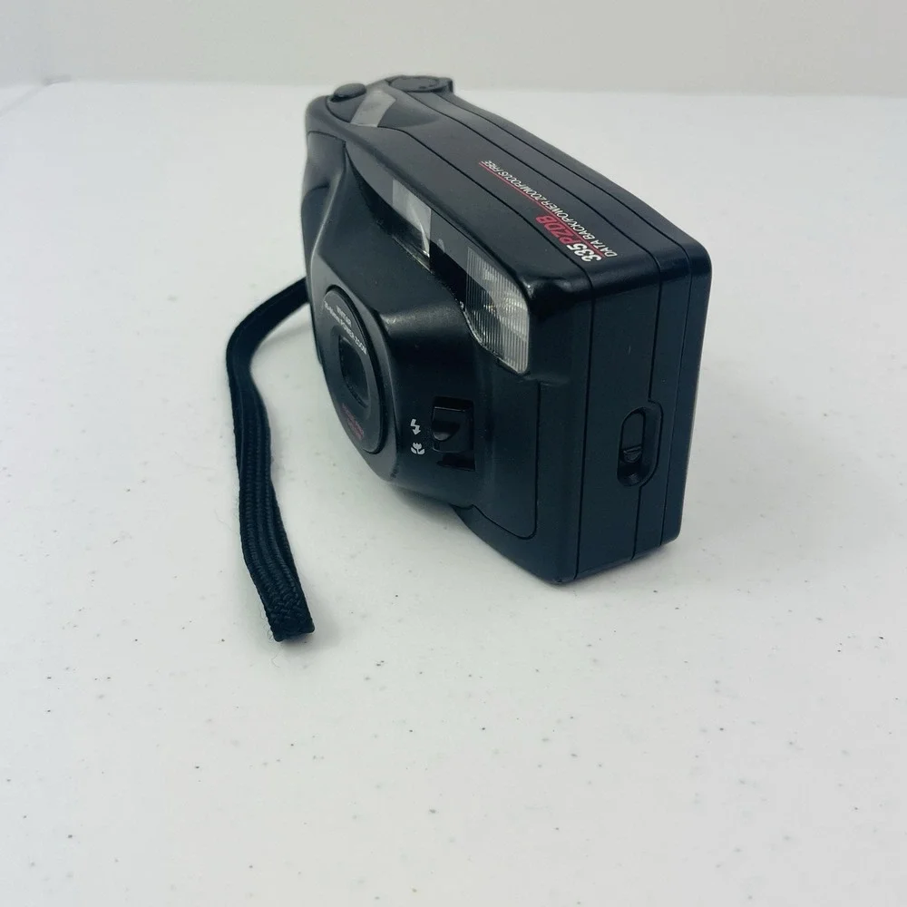 Vivitar‎ 335PZDB 35mm Film Camera Power Zoom Tested Working Black